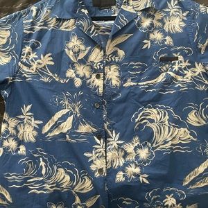 Prada Short-Sleeved Cotton Shirt